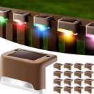Denicmic 16 Pack Waterproof Led Solar Step Lights For Outdoor Decks,. Fixed Price $32.69.