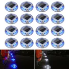 Volisun Solar Driveway Lights 16 Pack Led Deck Step Waterproof. Fixed Price $179.99.
