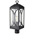 Nuvo Lighting Oaklyn 8" Post Top, Matte Black/clear Glass 60-8124. Fixed Price $189.59.
