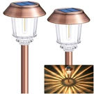 Denicmic Solar Garden Lights Outdoor Pathway Glass Stainless Steel Wat.... Fixed Price $60.04.