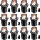 Sunvie Pack Low Voltage Landscape Lighting 12W Led Outdoor In-ground Waterpro. Fixed Price $147.92.