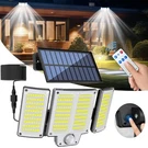 Claoner 280 Led Solar Security Lights Motion Sensor Outdoor Separate Wall Lamp. Fixed Price $15.99.