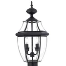 Outdoor Post Light Lantern Aged Copper Large Newbury Quoizel - 2 Bulb. Fixed Price $348.86.