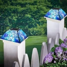 Sunnypark 2PK Mosaic Solar Post Cap Lights Outdoor For 4X4, 3.5X3.5 Crac.... Fixed Price $41.91.