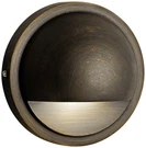 Kichler Half-moon 4" Wide Centennial Brass 3000K Led Deck Light. Fixed Price $124.99.