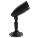 Homenhancements Led Outdoor Bullet Flood Light, Black Single,. Fixed Price $58.99.