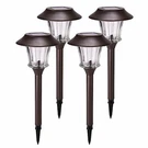 Oak Leaf Solar Pathway Lights Stainless Steel Led For Outdoor Patio. Fixed Price $26.99.