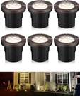 Leonlite 4 Inch Led Ground Lights 5CCT 6 Pack Oil Bronze. Fixed Price $223.90.