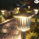 8 Pack Solar Pathway Lights Outdoor IP65 Waterproof Super Bright 3.7V Led. Fixed Price $36.89.