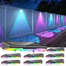 Led Solar Power Fence Lights Deck Wall Stair Step Outdoor Garden Decor Lamp. Fixed Price $25.99.