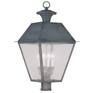 Livex Lighting Mansfield Outdoor Post Head Charcoal 2173-61. Fixed Price $1129.96.