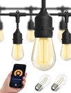 Smart Led String Lights 123FT Waterproof IP65 App Control Dimmable Xmcosy+ Patio. Fixed Price $154.99.