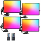 Onforu Led Light Outdoor 800W Equivalent, 100W Color Changing Rgbw. Fixed Price $140.00.