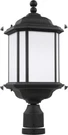Sea Gull Lighting 82529-12 Kent One-light Outdoor Post Lantern Outside Black. Fixed Price $111.97.
