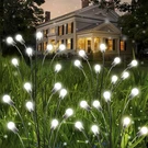 Ozs 8 Pack Total 64 Led Solar Firefly Lights Fairy Outdoor - Garden. Fixed Price $78.11.
