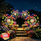 Seewelumi Solar Garden Lights 4-PACK 120 Led Firework Multicolor. Fixed Price $87.99.