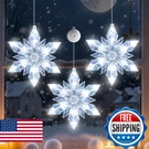 Lyubasa 3PACK Christmas Window Lights Decorations With Timer,battery Powered. Fixed Price $50.78.