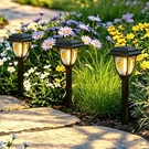 Solar Pathway Lights 12 Pack Mini Outdoor 3000K Bright Auto On/off Gard.... Fixed Price $53.78.