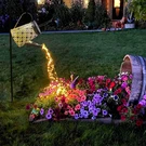 Solar Watering Can Lights, Large Retro Metal Hanging Outdoor Waterp. Fixed Price $84.49.