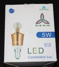 Warmoon Led Candelabra Bulb,dsw Mode 3 Illuminating Colors Setting E12 Decorativ. Fixed Price $15.95.