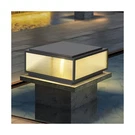 Slawa Outdoor Post Caps Lights Cast Aluminum Fixture Exterior Pole.... Fixed Price $306.11.