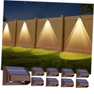 Super Long Lasting Solar Fence Lights 8 Pack 3000/4000/6000K. Fixed Price $63.68.