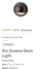 Kichler Lighting Model# 15064 Azt Landscape Light-deck. Fixed Price $79.00.