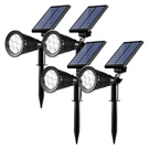 4PCS Waterproof Led Solar Powered Spot Lights Outdoor Garden Lamp Auto On/off. Fixed Price $24.99.