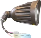 25W Bronze Bullet Spot Outdoor Led Landscape Floodlights, 3500 Lumens Brig. Fixed Price $100.99.