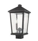 Z-lite 568PHBS-BK Beacon Light 20" Tall Marine Grade Post *new*. Fixed Price $195.99.