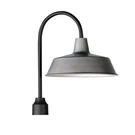 Weathered Zinc Black One Light Post Lantern From Pier Collection. Fixed Price $214.00.
