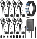 8-PACK All-in-one Led Landscape Lighting Kit W/ Transformer & 65FT Wire Sunvie. Fixed Price $67.87.