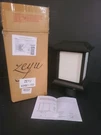 Zeyu Black Outdoor Post 12" Lexterior Lighting Fixture Pole Lantern. Fixed Price $60.00.