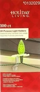 1,000 Holiday Living All Purpose Christmas Light Holders Gutters/shingles - New. Fixed Price $74.99.