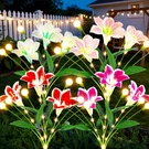 Upgraded Solar Garden Lights Outdoor: 4 Pack 2-IN-1 Firefly Swaying. Fixed Price $60.39.