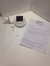 White Led Gutter Light Solar Powered With Batteries Open Box. Fixed Price $16.20.