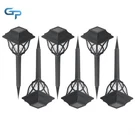 Solar Pathway Lights Outdoor Warm Powered Landscape Yard 6 Pack. Fixed Price $16.22.