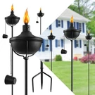 24 Oz Home Garden Torch Set Of 6, Outdoor Metal COR,55-INCH. Fixed Price $74.33.
