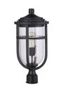Craftmade ZA4725 Voyage 20" Tall Post Light - Midnight. Fixed Price $160.20.