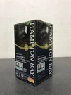 Hampton Bay 200 Lumens Black Led Outdoor Flood Light. Fixed Price $20.28.