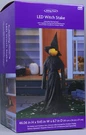 Holiday Home Halloween 46 In Led Witch Stake Battery Operated Nib. Fixed Price $74.99.
