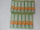 Lot Of 13 Dabmar Compact Fluorescent Lamp Bulbs Energy Saver 7 W 4100K. Fixed Price $19.99.