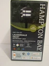 Hampton Bay Lauderdale Smart Led Pathway Light Color Changing Matte Black. Fixed Price $32.99.