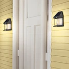 Set Of 2 Solar Powered Motion Activated Led Lighted Outdoor Home Wall Lights. Fixed Price $24.95.