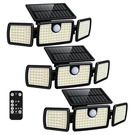 Solar Lights Outdoor, 3 Head Motion With 2500LM High Bri.... Fixed Price $64.08.