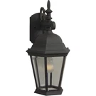 Craftmade Z254-TB Straight Glass Outdoor Wall Light Textured Black. Fixed Price $77.76.