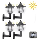 4 Pcs Lamparas Luces Solares Exteriores Inalambricas Led Luz De Pared. Fixed Price $28.99.