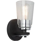 Artcraft Lighting AC11931NB Essex Bathroom Vanity Black And Chrome. Fixed Price $109.65.
