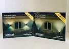 Techko Solar Wall Lights SSL305 Dual Direction & 304 Single Black. Fixed Price $67.96.