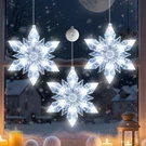Lyubasa 3PACK Christmas Window Lights Decorations With Timer,battery Powered. Fixed Price $49.98.